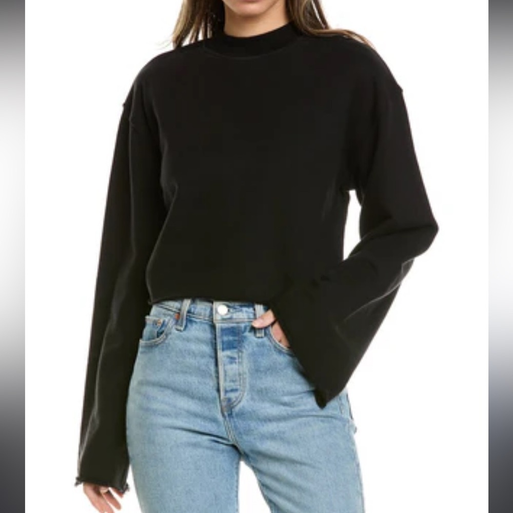 NWT cropped pullover